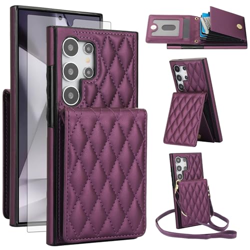 Coque Samsung S24 Ultra anti-rayures avec verre trempé et anti-RFID