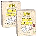 2x amaro svedese - miscela di erbe per la preparazione casalinga - 72 gr - originale maria treben - pacchetto da 2 confezioni da 72 gr l'una + in omaggio 2 tisane funzionali viropa