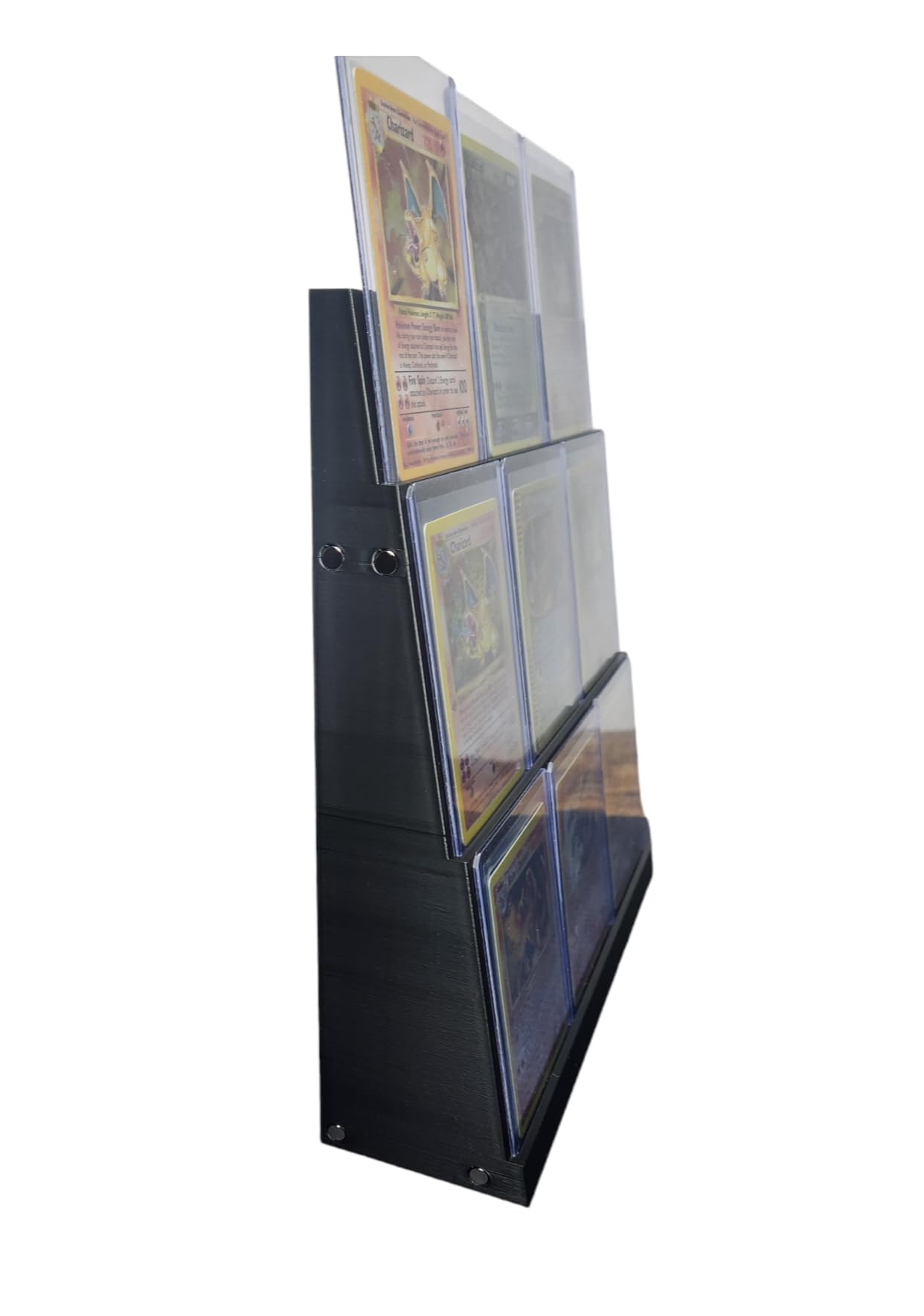 Venssu Toploader - Caja De Almacenamiento Para Tarjetas Magnéticas, Funda Con Soporte Para Tarjetas De Un Solo Toque, Funda Con Imán Fuerte Para Tarjetas Magic Commander TCG (capacidad Para Más De 130
