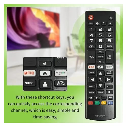 Télécommande AKB75375604 pour vos soirées cinéma sur TV 55UK6300PUE
