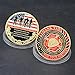 Thank You for Your Service Firefighters Challenge Coin God Bless Firefighters Prayer Commemorative Coins Fireman's Prayer Gift