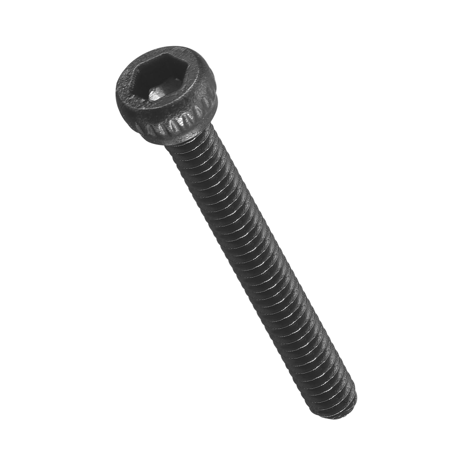 METALLIXITY Socket Head Cap Screws(M1.4-0.3x12mm)50Pcs, Carbon Steel Allen Socket Drive DIN912/ISO4762 Metric Oxide
