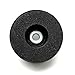 Green Grinding Stone with Thread for Grinding Granite 4X2X5/8-11 (1 Pack) (Grit 180)