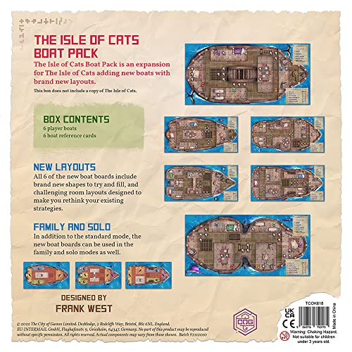 The Isle of Cats: Boat Pack Expansion miniatura 2