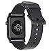 Nomad Modern Strap for Apple Watch 44mm/42mm | Slate Gray Horween Leather | Black Hardware
