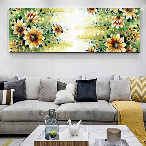 Peinture mur art romantique de roses modernes sur toile d'impression premium