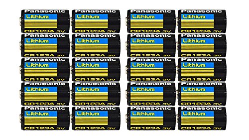 Panasonic CR123A Lithium 3V Photo jxWnf Lithium Batteries, 0.67