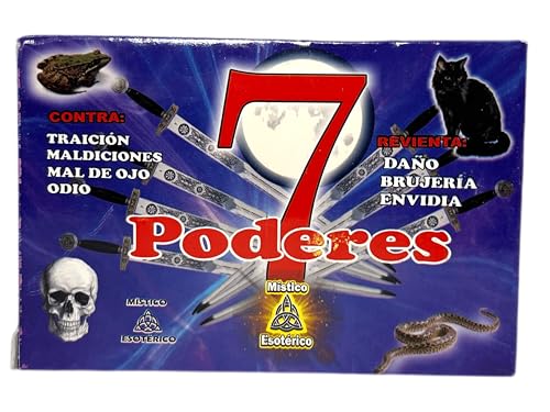 Jabón Esotérico 7 Poderes Místico Esotérico 100gr. - Contra traición, maldiciones, mal de ojo, odio, daño, brujería y envidia - HOSTENATURA