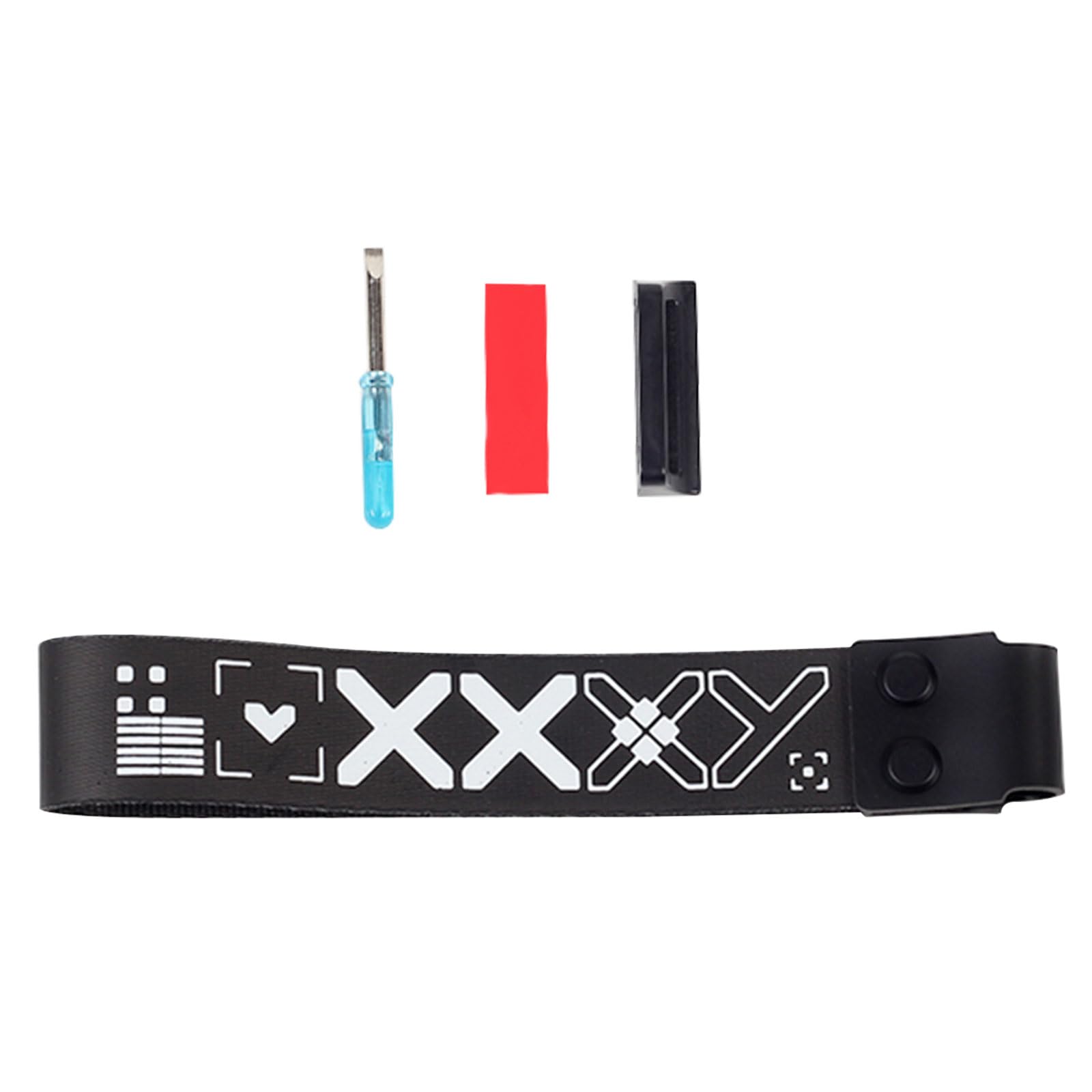 Zeizafa Keyboard Strap With Adhesive Aesthetics Pattern Fire68 Strap For Mechanical Keyboards Enhances Aesthetics