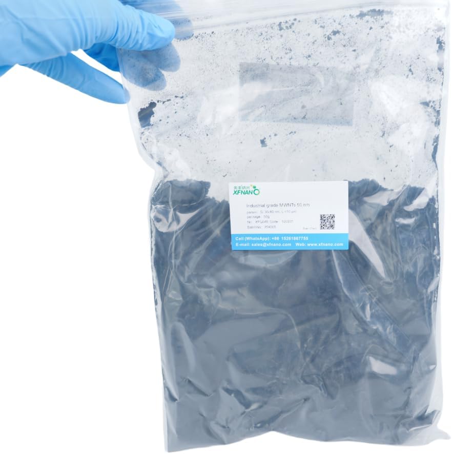 Industrial Grade 3-8 Layers Nano Graphene Powder Nanoplatelets 100 Grams