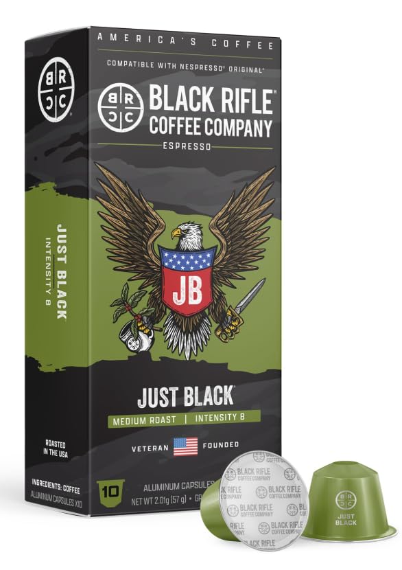 Amazon.com: Black Rifle Coffee Company 100ct Just Black Espresso