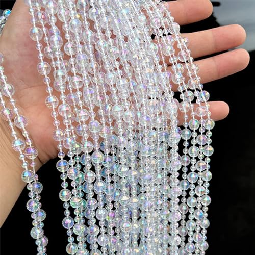 Christbaumschmuck Perlen Weihnachtsbaumschmuck Kette 15M Perlenkette...