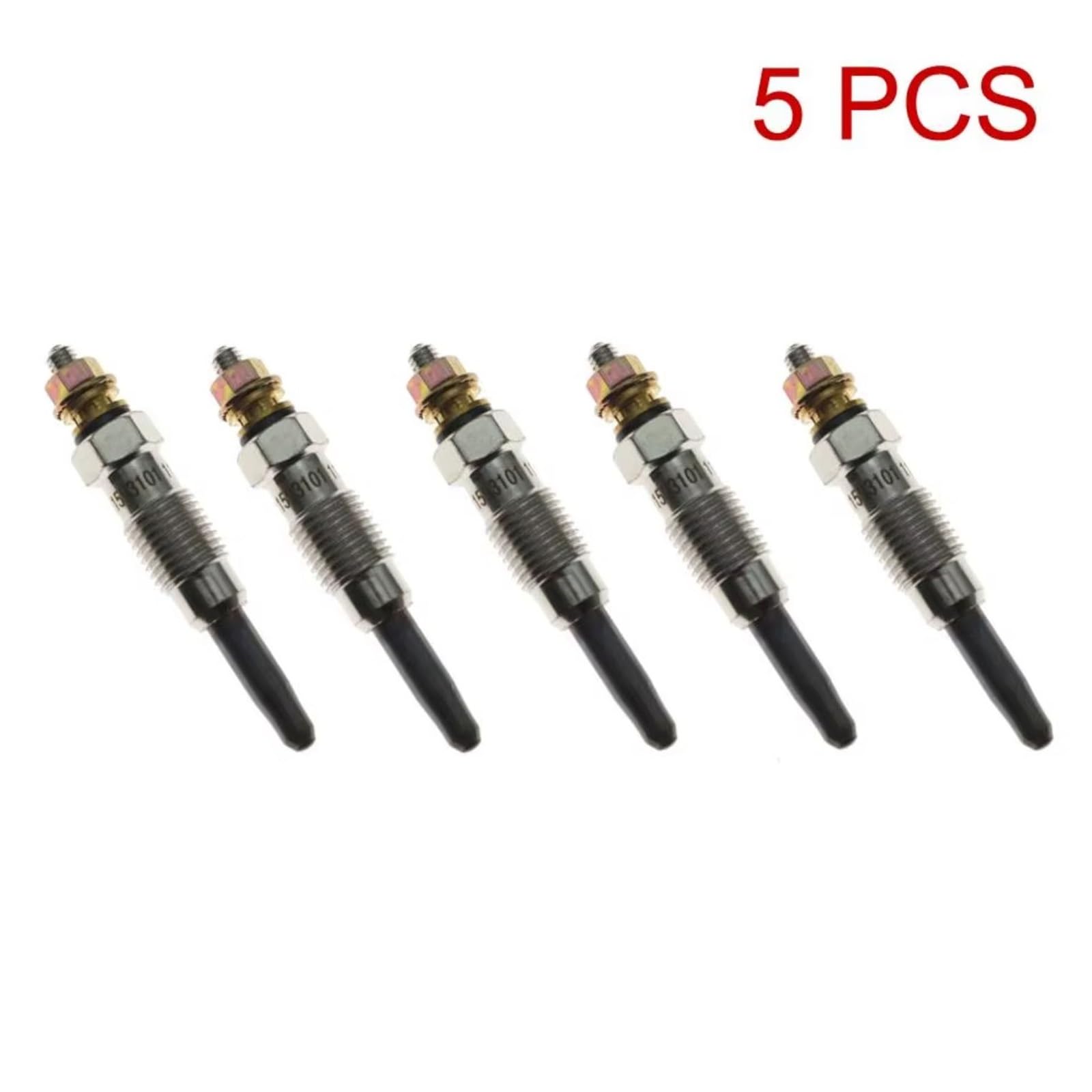 Bougie de préchauffage pour Fourgon W661 100 2.9LD Traction Avant 70 KW 1999-2005 6611593101 (Lot de 5)