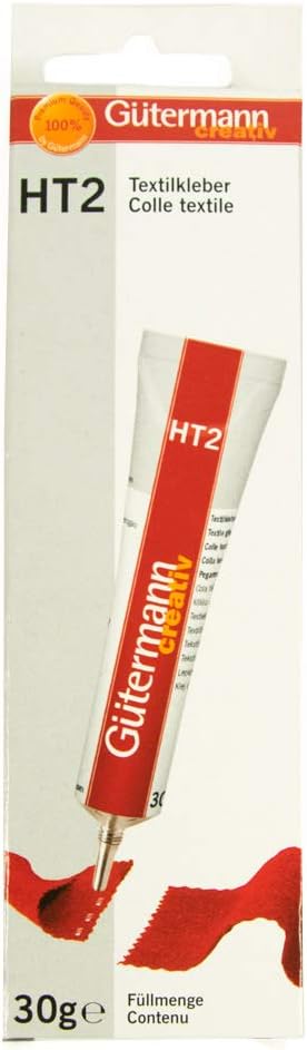Knorr Prandell Gütermann 613606 – Colla Per Tessuti HT2, 30 G: Incolla Pelle, PVC, Applicazioni, Lavabile Fino A 40°C - 4