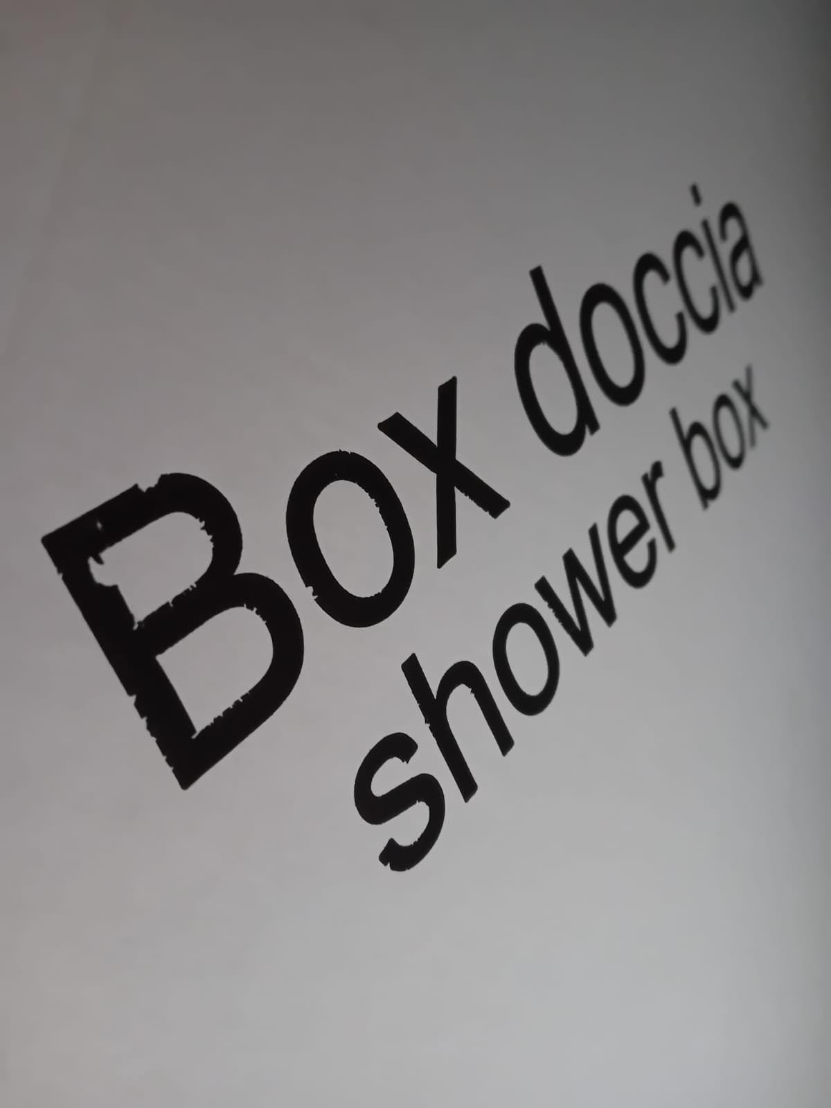 Box Doccia in PVC 80 x 80 cm Altezza 170 cm Entrata Angolare Bianca Apertura Massima Attraverso Porte Pieghevoli