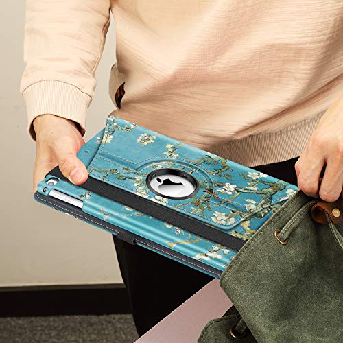 FINTIE Rotierende Hülle kompatibel mit iPad 6th Generation (2018)/iPad 5th Gen (2017)/iPad Air 2/Air 1-9.7 Zoll… – Ansicht 8