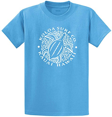 Koloa Surf Honu Hawaiian Turtle Front Logo Heavyweight Cotton T-Shirts
