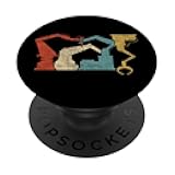 Robot Robotics Engineer Retro Vintage PopSockets Adhesive PopGrip