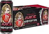 Monster Energy Juice Bad Apple, Energy + Juice, Energy Drink, 16 Ounce (Pack of 15)
