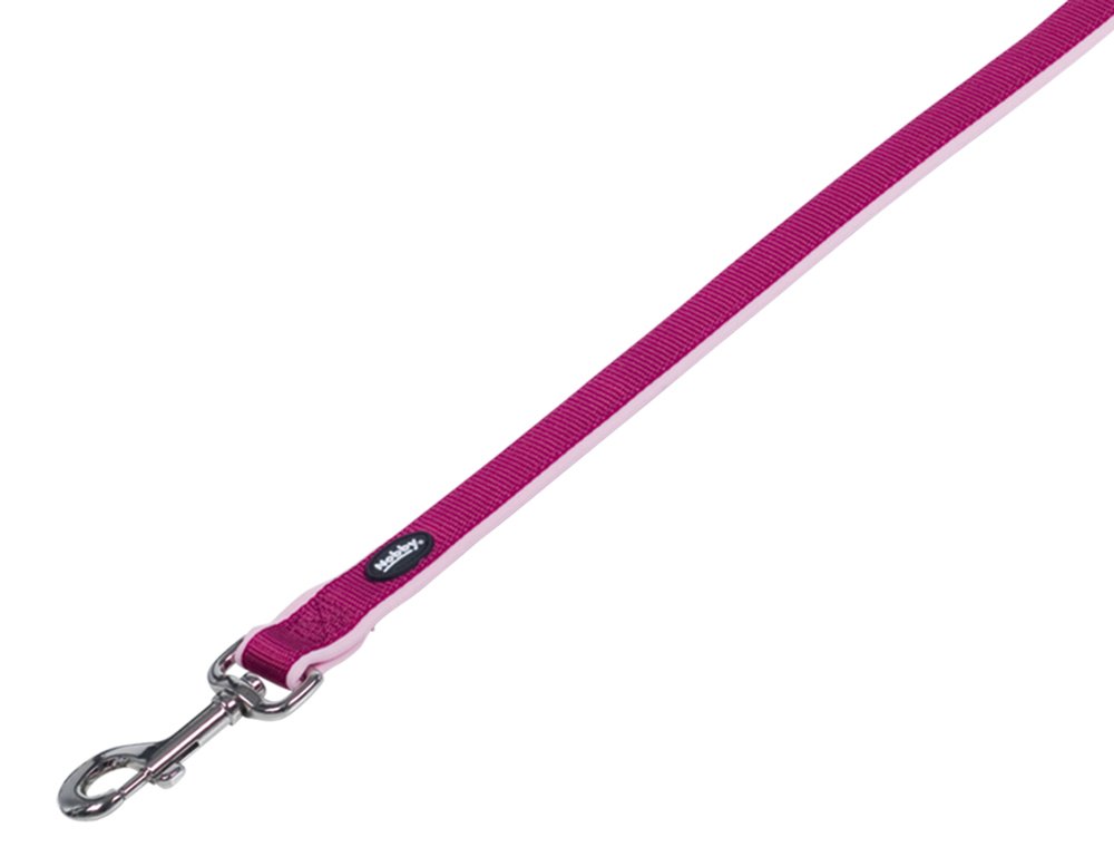 Nobby Classic Preno Dog Lead, 120 cm/20-25 mm, Raspberry/Pink