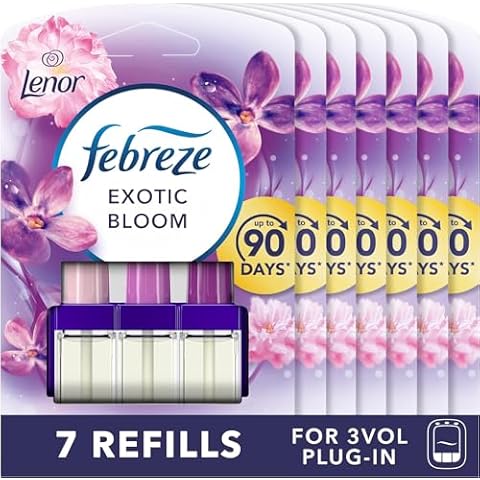 Febreze 3Volution Air Freshener Refill, Exotic Bloom Cover