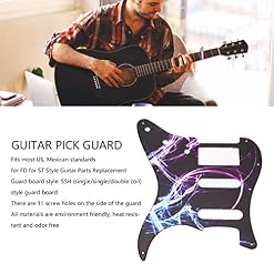 Pickguard de guitare résistant aux rayures SSH résistant à la chaleur décoratif pour remplacement - Les Beatles, Paul McCartney, John Lennon, RIngo Starr, George Harrison Pickguard de guitare résistant aux rayures SSH résistant à la chaleur décoratif pour remplacement – Image 4