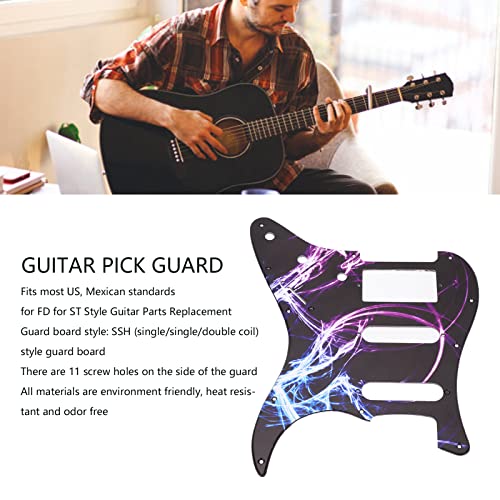 Pickguard de guitare résistant aux rayures SSH résistant à la chaleur décoratif pour remplacement - Les Beatles, Paul McCartney, John Lennon, RIngo Starr, George Harrison Pickguard de guitare résistant aux rayures SSH résistant à la chaleur décoratif pour remplacement – Image 5
