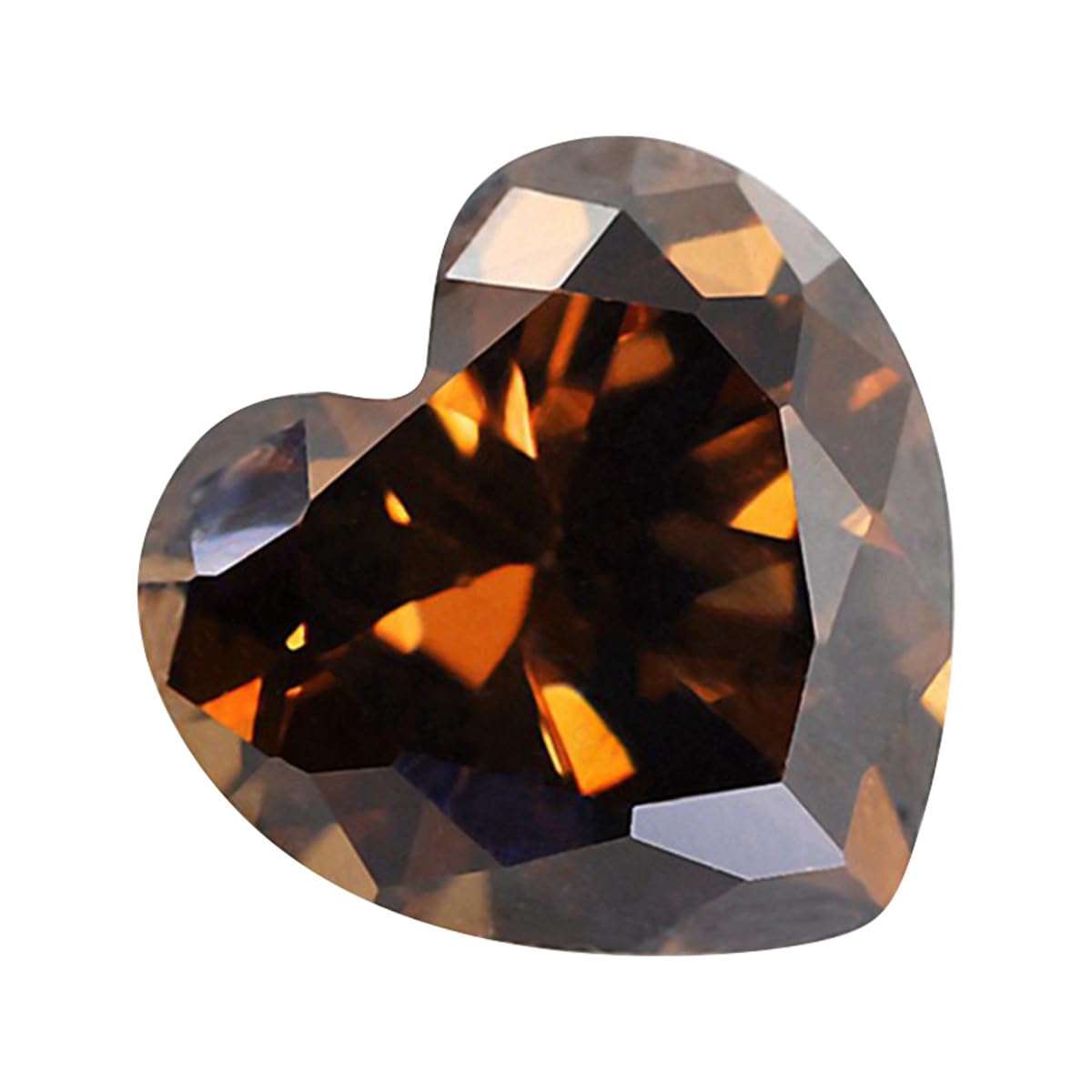 Zircons cubiques en forme de cœur pour créer vos bracelets et colliers