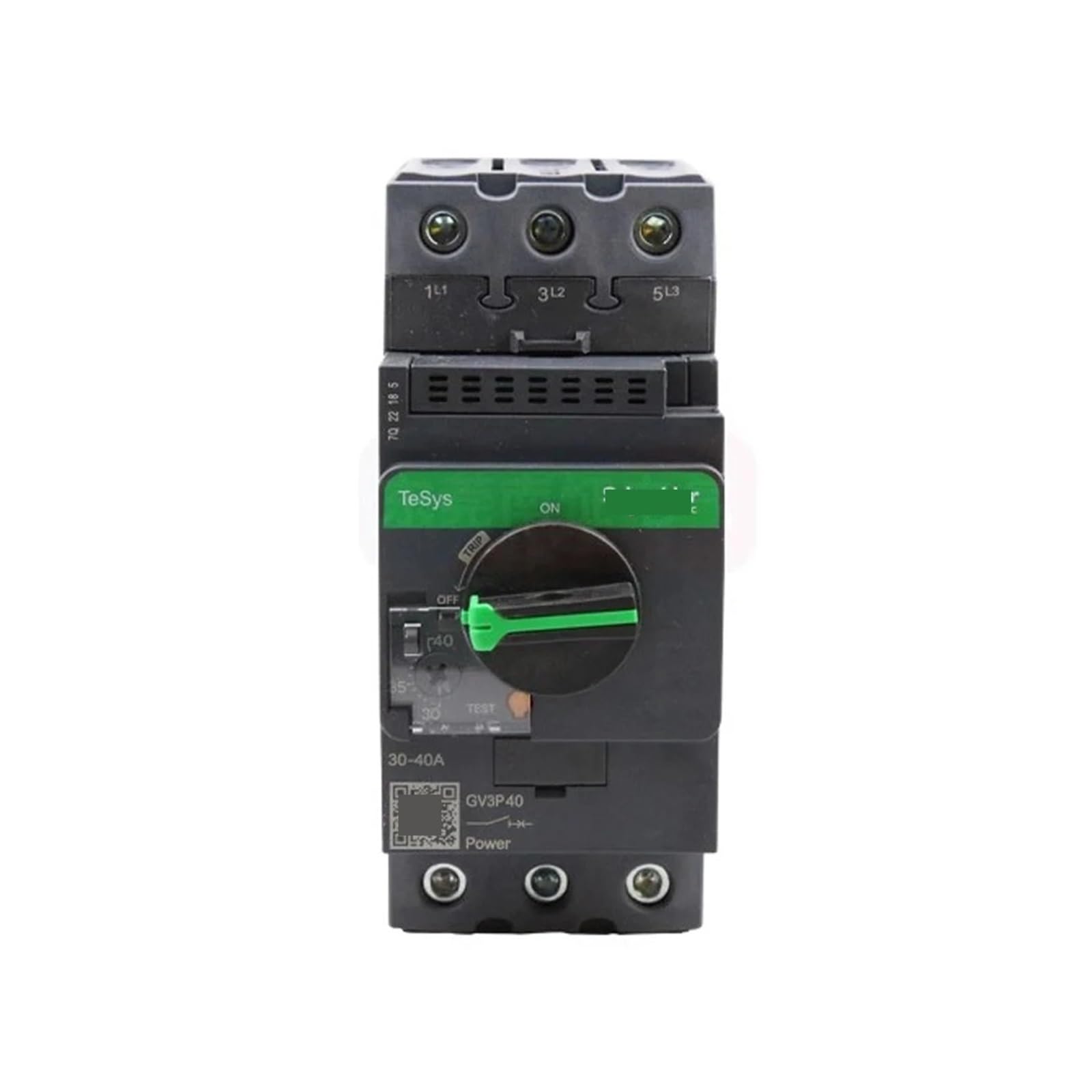 Disyuntor GV3-P40 regulable trifásico 30-40A para cuadros de automatización