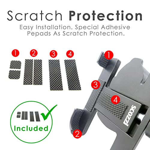 Scozzi Porta Cellulare Bici Moto Scooter Metallo