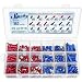 Produktbild Sopoby 360pcs Elektrische Steckverbinder Flachstecker Kabelschuhe Lötverbinder Quetschverbinder Set Terminals Stoßverbinder Sortiment Steckverbinder