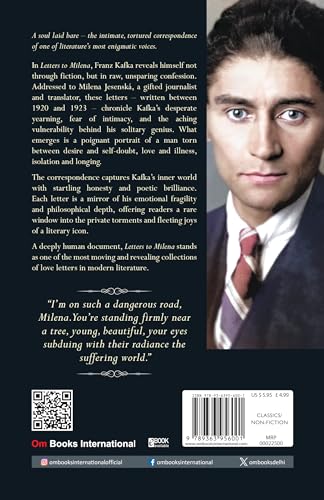 Image of Letters to Milena by Franz Kafka | Unabridged Classic Edition | Timeless Love Letters & Literary Masterpiece