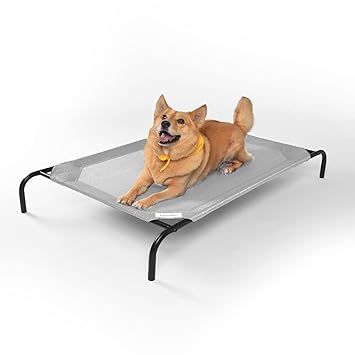 Gale Pacific Coolaroo Elevated Pet Bed Large Grey