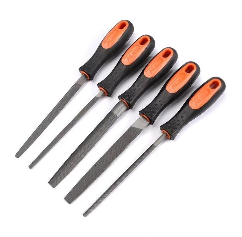 Lot De Limes En Acier De 150 Mm Pour Le Travail Du Métal