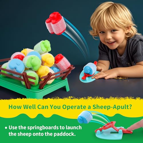 Juego de Mesa Heap-O-Sheep para Niños 4-8 Años miniatura 3