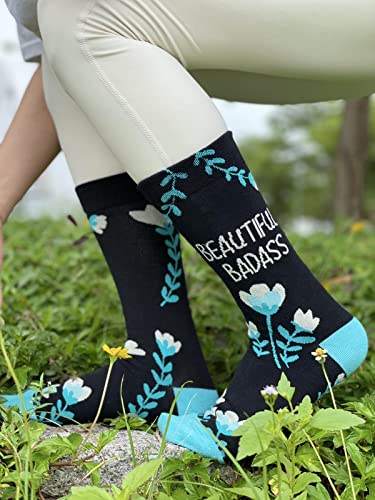 Image of | Gift Box 3 pairs | Inspirational Gifts for Women | Fun Socks | gifts for friends | cancer care gifts for women