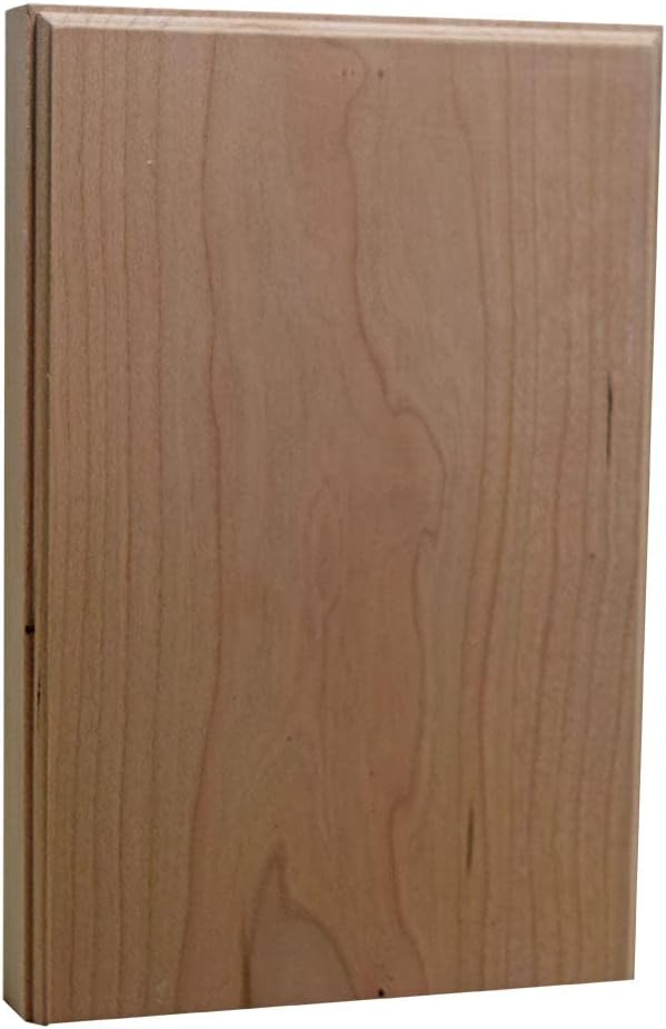 EWAP98 Casing Plinth Block 1 x 5-1/2 x 8-1/4 Tall, Cherry