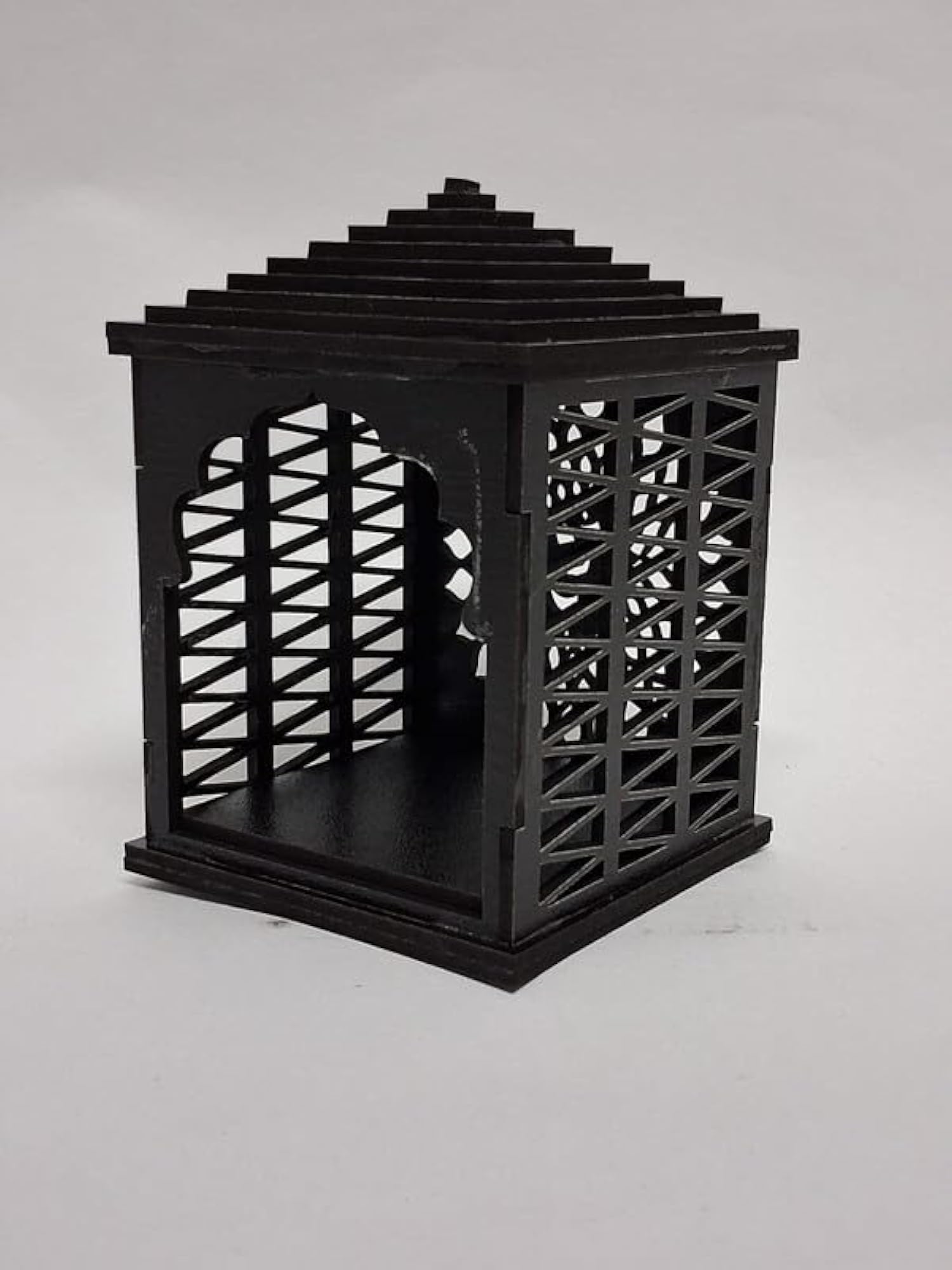 Attractive Craft Store MDF Temple for Car Dashboard & Home Decor