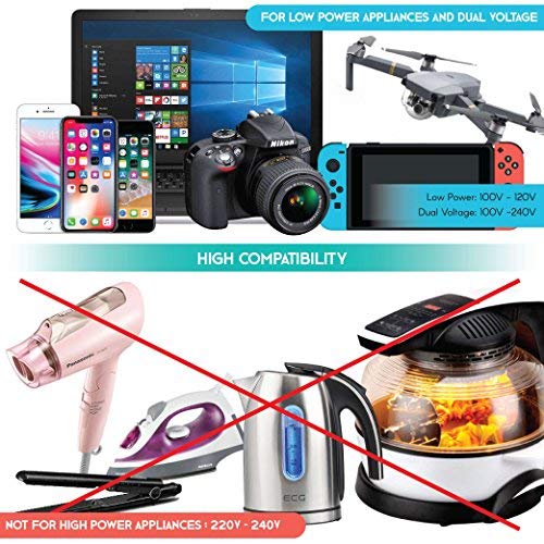 Travel Adapter China To Usa- Power Plug Outlet - International Travel- W/4 Usb Ports Work For 150+ Countries - 220 Volt Adapter - Type C A G I For Uk Japan China Eu Europe European #TOP7