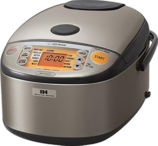 ZOJI Zojirushi NP-HCC10XH Induction Heating System Rice Cooker and Warmer, 1 L