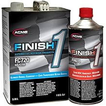 SHERWIN WILLIAMS Finish 1 Low VOC Automotive Refinish Ultimate Overall Clearcoat FC720 Kit w/ 1 Quart FH612 Medium Universal Hardener | 1 Gallon