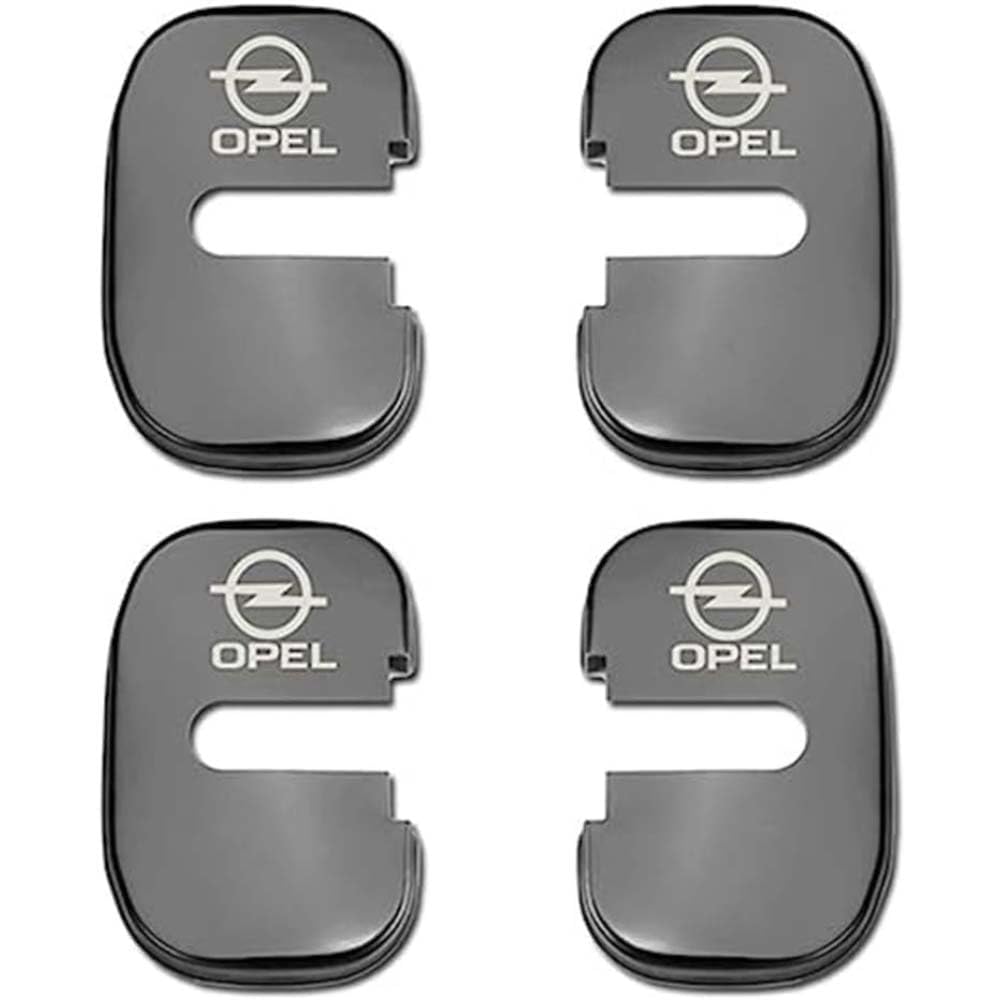 4 Coperture Serratura Portiere Per Opel Insignia 2017-2022 - Protezione Stile Carbonio, Adesivo, Anti-graffio