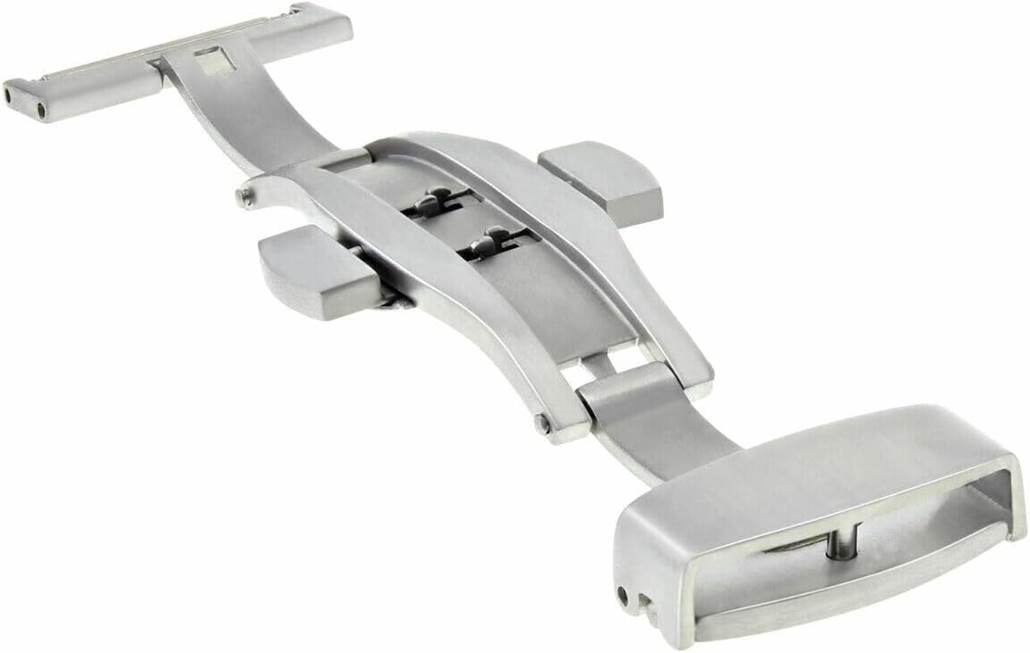 Ewatchparts Deployment Buckle Clasp, underside view, open