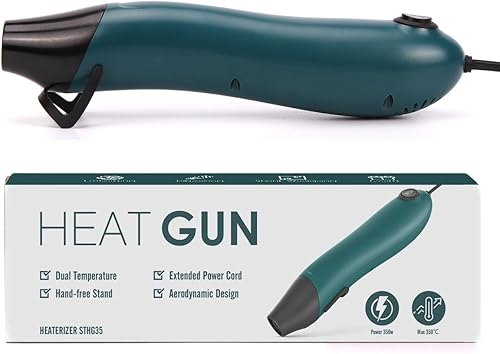 Miniatura 6 de SmileTools Mini pistola de calor, herramienta eléctrica de reparación de teléfono para manualidades en relieve, secado de pintura, fabricación de