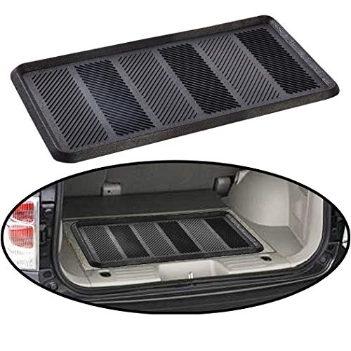 SafetyCare Rubber Shoe & Boot Tray - Multi-Purpose - 80 cm x 40 cm - 1 Mat, Black, 80 x 40 cm - 1 Mat - Image 3