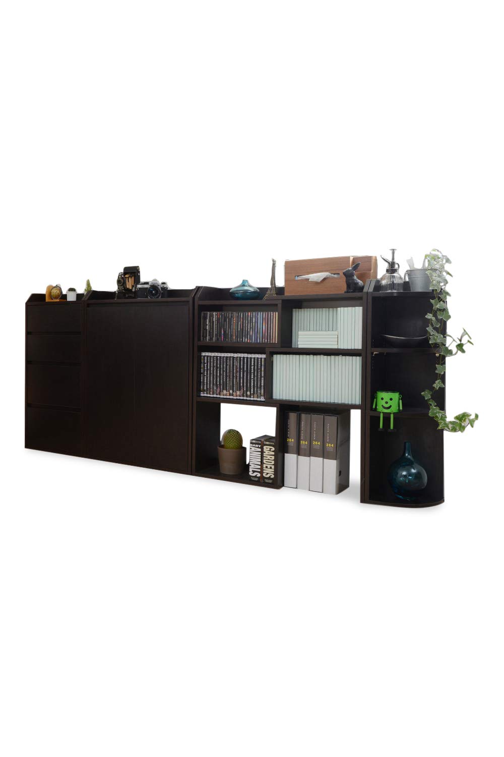 Amazon | JKプラン キッチンカウンター下収納 セット フルセット 薄型