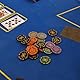 CCLIFE Pokerkoffer Pokerset Profi 300 500 PCS Pokerspiel inkl. Pokerdecks Dealer Button Poker Set Pokerchips Tischauflage Spielmatte