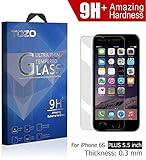 TOZO for iPhone 6S Plus Screen Protector Glass , Luxury 0.3mm [9H+ Amazing Extreme Hardness] Tempered Glass [3D Touch Compatible] 2.5D Edge Super Clear [Perfect Fit] Screen 0.3mm