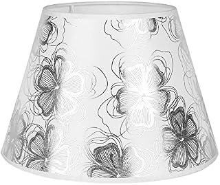 Sinta Lampshade Morden Style Fabric Relacement Light Shade for E14/E27 Table Lamp Bedside Lamp Wall Lamp Floor Lamp Ø12inch/30cm,White
