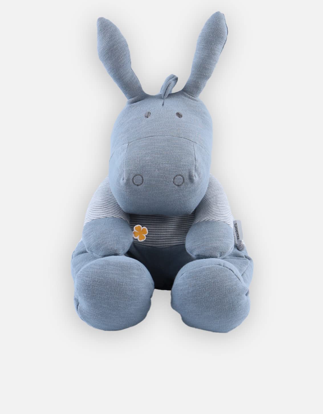 Noukie's Children's Soft Toy - Medium Blue Paco Soft Toy - Organic Cotton Soft Toy - Suitable for Children (40 cm)
